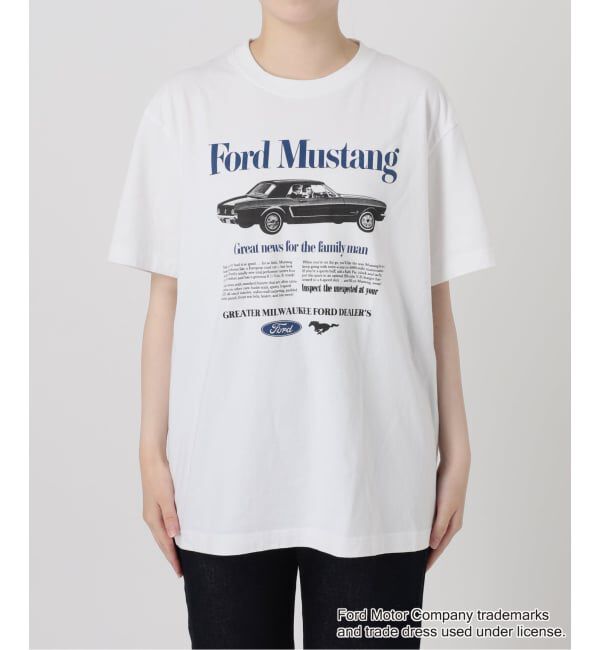 SLOBE IENA「GOOD ROCK SPEED SLOBE別注 Mustang TEE」|Tシャツ・カットソー|