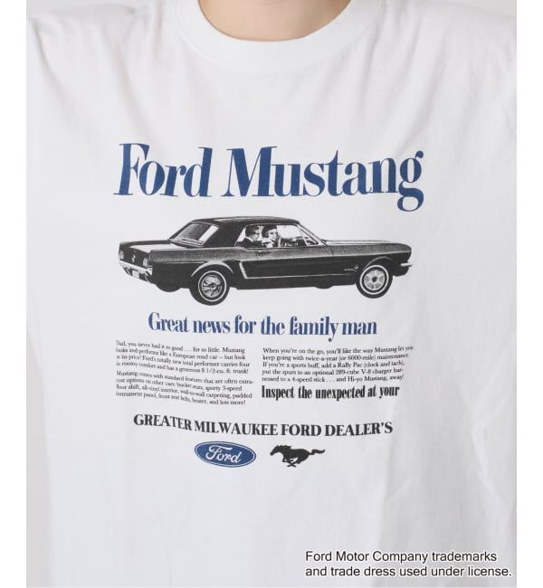 SLOBE IENA「GOOD ROCK SPEED SLOBE別注 Mustang TEE」|Tシャツ・カットソー|