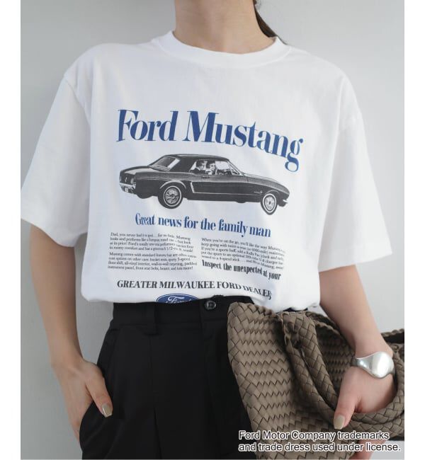 SLOBE IENA「GOOD ROCK SPEED SLOBE別注 Mustang TEE」|Tシャツ・カットソー|