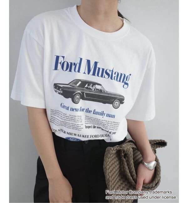 SLOBE IENA「GOOD ROCK SPEED SLOBE別注 Mustang TEE」|Tシャツ・カットソー|