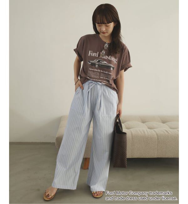 SLOBE IENA「GOOD ROCK SPEED SLOBE別注 Mustang TEE」|Tシャツ・カットソー|
