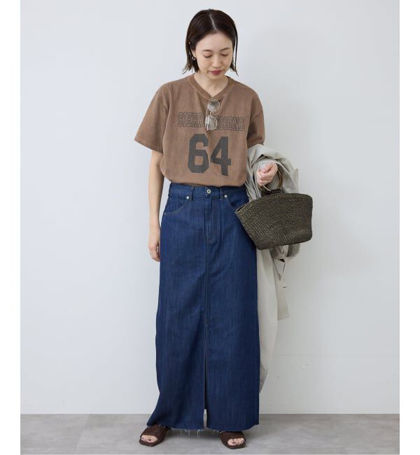 SLOBE IENA「《WEB限定/追加2》Sierra Designs/シエラデザインズ SLOBE別注 ナンバリングTEE」|Tシャツ・カットソー|