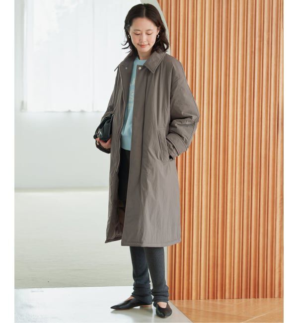 SLOBE IENA「《予約》ステンカラー中綿撥水コート」|その他|