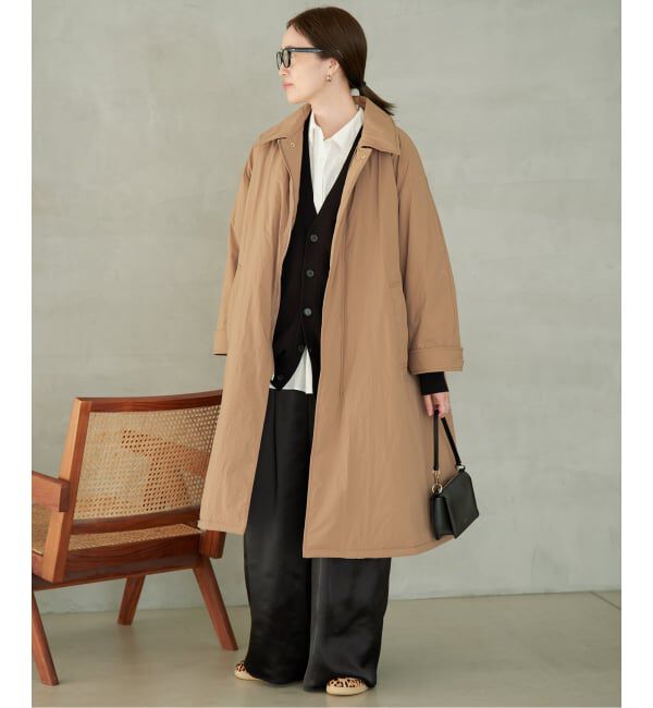 SLOBE IENA「《予約》ステンカラー中綿撥水コート」|その他|