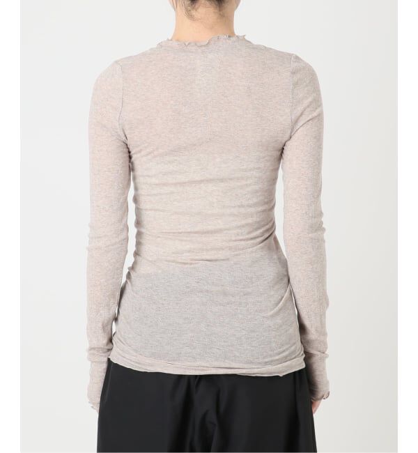 IENA LA BOUCLE「《予約》seamless basic. シームレスベーシック Romance ロングスリーブT SB1127」|Tシャツ・カットソー|