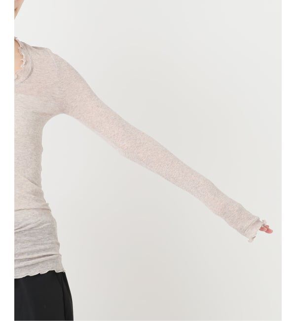 IENA LA BOUCLE「《予約》seamless basic. シームレスベーシック Romance ロングスリーブT SB1127」|Tシャツ・カットソー|