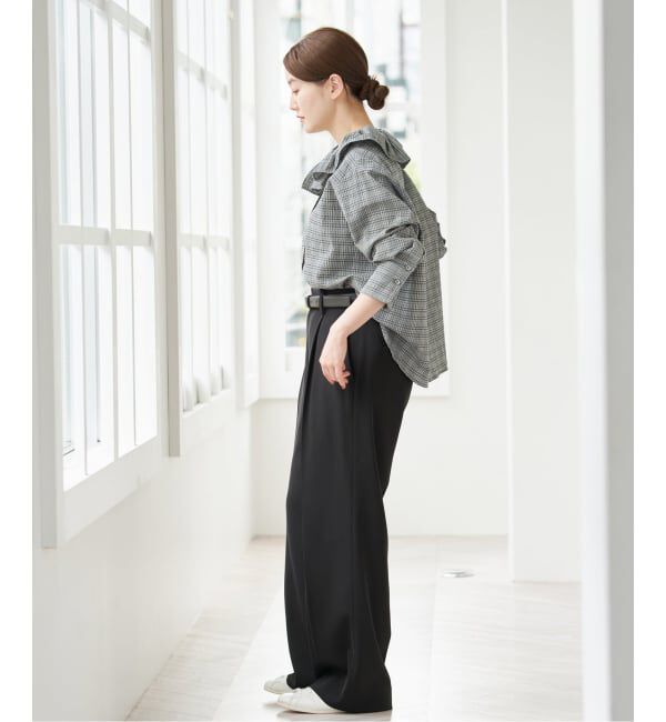 IENA「MAISON GUILLEMETTE/メゾンギヨメット CHLOESCOTTISH SH シャツ」|シャツ・ブラウス|