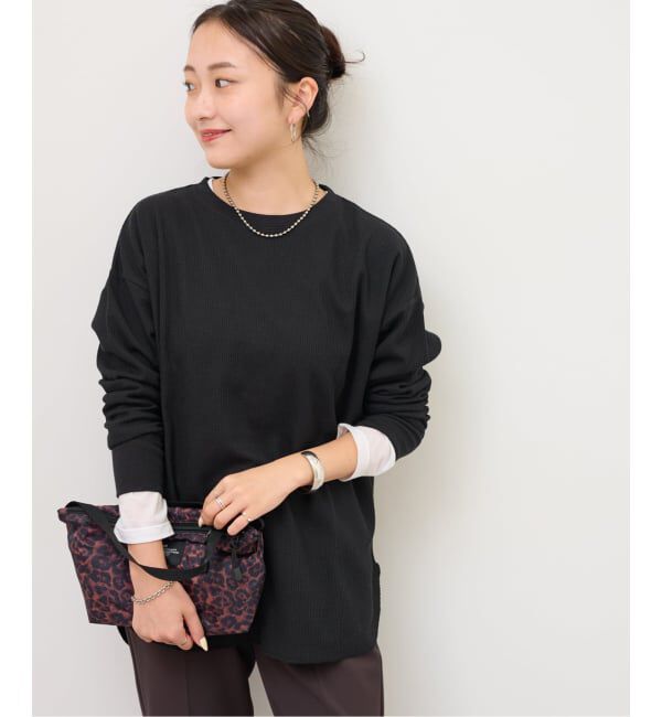 JOURNAL STANDARD relume「《追加2》TCワッフルオーバーサイズロングスリーブTシャツ」|Tシャツ・カットソー|