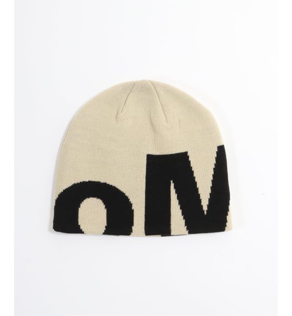JOURNAL STANDARD「OMA DESIGN STUDIOS LOGO SKULL CAP」|ニット帽|ナチュラル