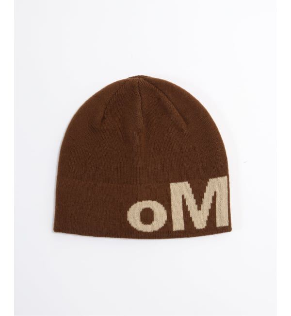JOURNAL STANDARD「OMA DESIGN STUDIOS LOGO SKULL CAP」|ニット帽|ブラウン