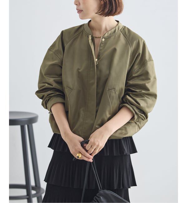journal standard L'essage「《予約》LIMONTA ナイロンブルゾン」|ブルゾン・スタジャン|