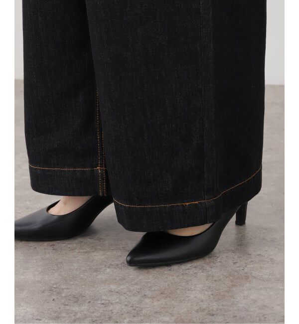 JOURNAL STANDARD relume「デニムライク2タックワイドパンツ」|デニム|