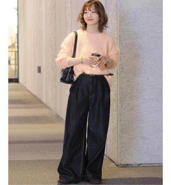 JOURNAL STANDARD relume「《一部WEB限定予約》シャギークルーネックプルオーバー」|ニット・セーター|