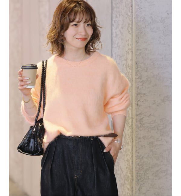 JOURNAL STANDARD relume「《一部WEB限定予約》シャギークルーネックプルオーバー」|ニット・セーター|