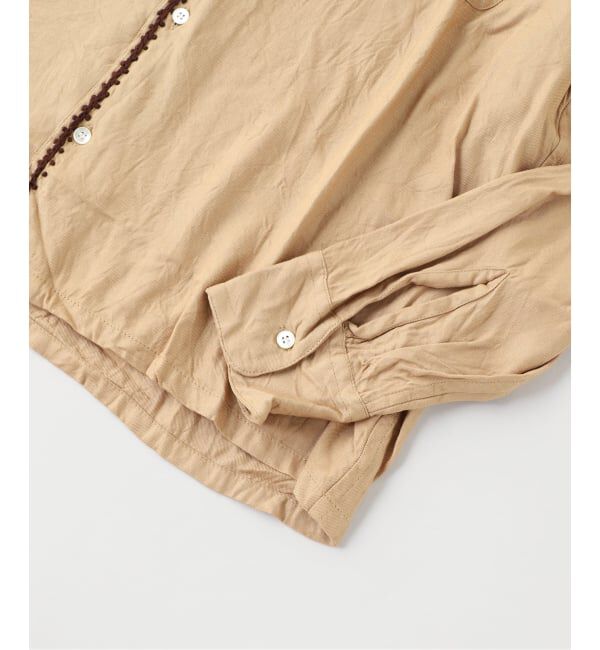 JOURNAL STANDARD「NOMARHYTHM / ノーマリズム Trim Embroidery Shirt」|シャツ・ブラウス|