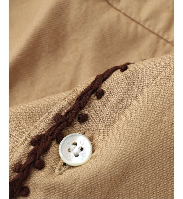 JOURNAL STANDARD「NOMARHYTHM / ノーマリズム Trim Embroidery Shirt」|シャツ・ブラウス|