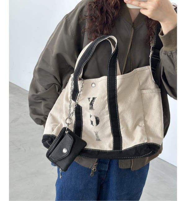 FRAMeWORK「≪WEB先行 / 追加≫YA GOOD IDEAS STENCIL SHOULDER トート 2」|トートバッグ|