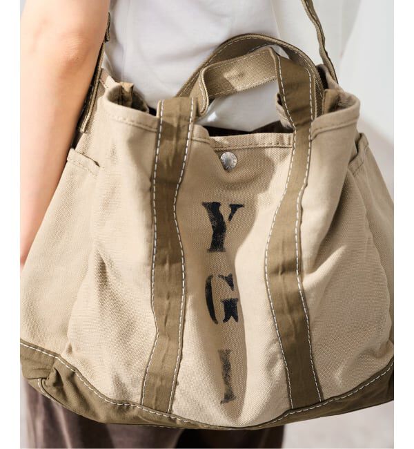 FRAMeWORK「≪WEB先行 / 追加≫YA GOOD IDEAS STENCIL SHOULDER トート 2」|トートバッグ|