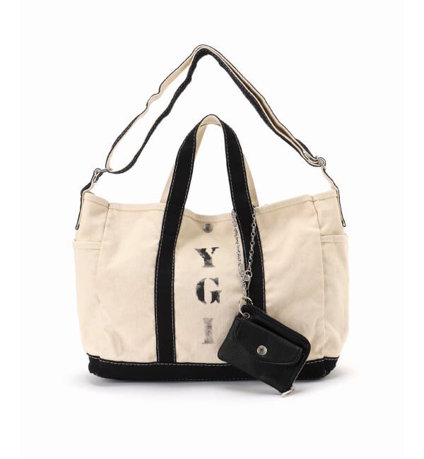 FRAMeWORK「≪WEB先行 / 追加≫YA GOOD IDEAS STENCIL SHOULDER トート 2」|トートバッグ|