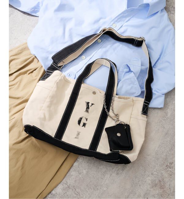 FRAMeWORK「≪WEB先行 / 追加≫YA GOOD IDEAS STENCIL SHOULDER トート 2」|トートバッグ|