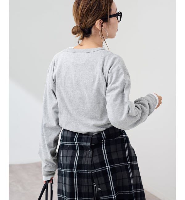 FRAMeWORK「≪新色 /追加予約≫Healthknit/ヘルスニット ヘンリーロングスリーブ」|Tシャツ・カットソー|