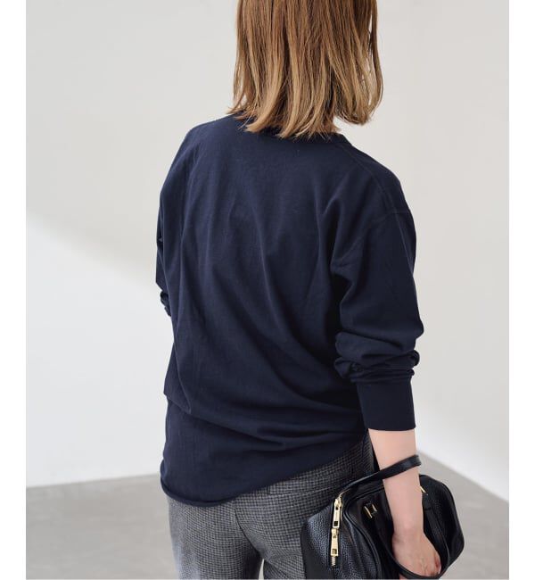 FRAMeWORK「≪新色 /追加予約≫Healthknit/ヘルスニット ヘンリーロングスリーブ」|Tシャツ・カットソー|