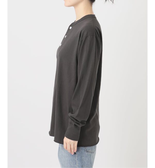FRAMeWORK「≪新色 /追加予約≫Healthknit/ヘルスニット ヘンリーロングスリーブ」|Tシャツ・カットソー|