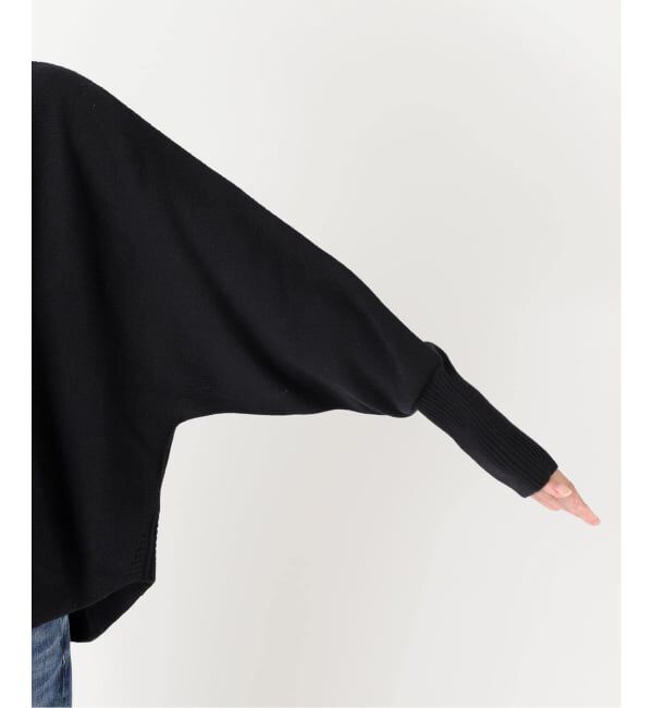 Spick and Span「《WEB限定 / 追加予約》バルキーヤーンドルマンロングリブニット」|ニット・セーター|