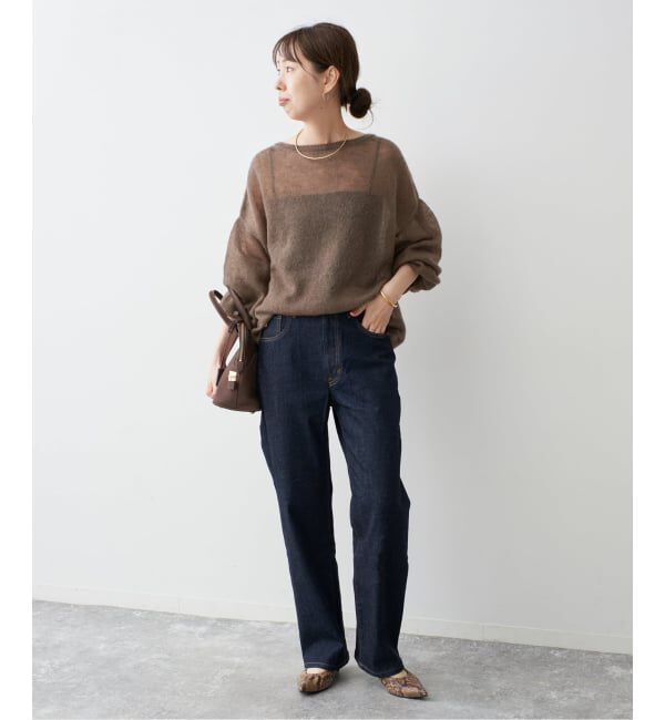 Spick and Span「《別注 / 予約》SOMETHING for SS ELSA STRAIGHT」|デニム|