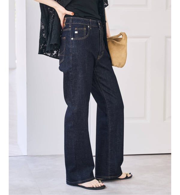 Spick and Span「《別注 / 予約》SOMETHING for SS ELSA STRAIGHT」|デニム|