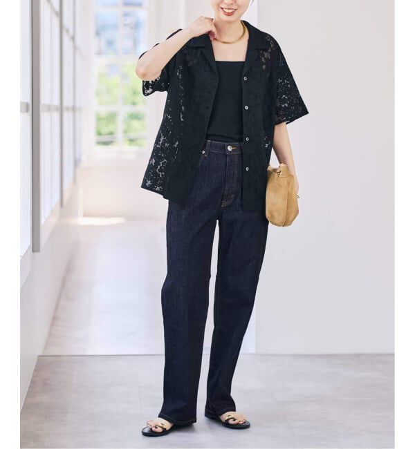 Spick and Span「《別注 / 予約》SOMETHING for SS ELSA STRAIGHT」|デニム|