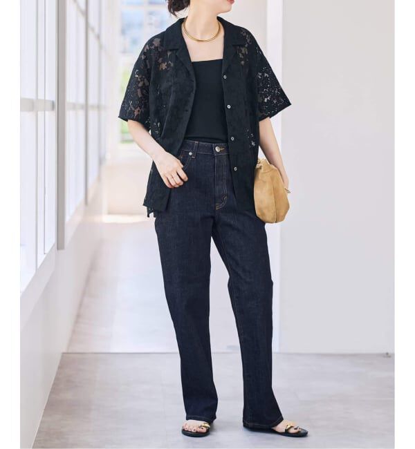 Spick and Span「《別注 / 予約》SOMETHING for SS ELSA STRAIGHT」|デニム|