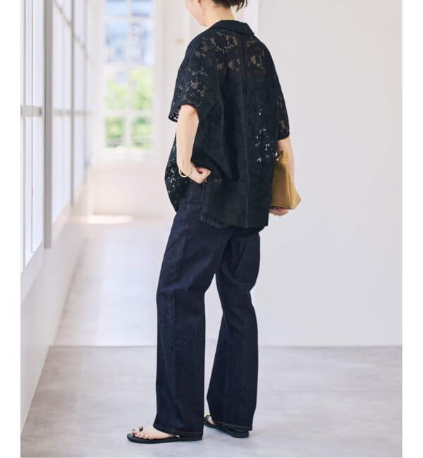 Spick and Span「《別注 / 予約》SOMETHING for SS ELSA STRAIGHT」|デニム|