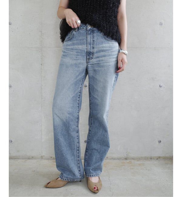 Spick and Span「《別注 / 予約》SOMETHING for SS ELSA STRAIGHT」|デニム|