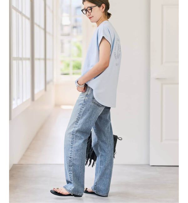 Spick and Span「《別注 / 予約》SOMETHING for SS ELSA STRAIGHT」|デニム|