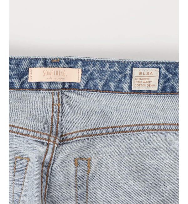Spick and Span「《別注 / 予約》SOMETHING for SS ELSA STRAIGHT」|デニム|