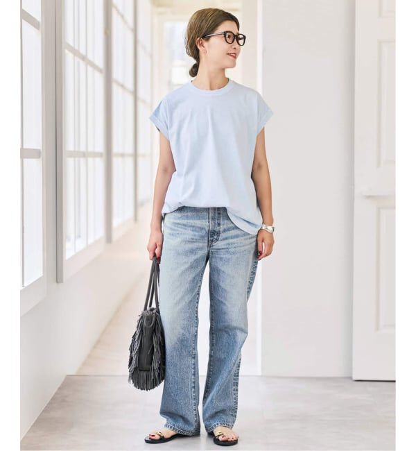Spick and Span「《別注 / 予約》SOMETHING for SS ELSA STRAIGHT」|デニム|