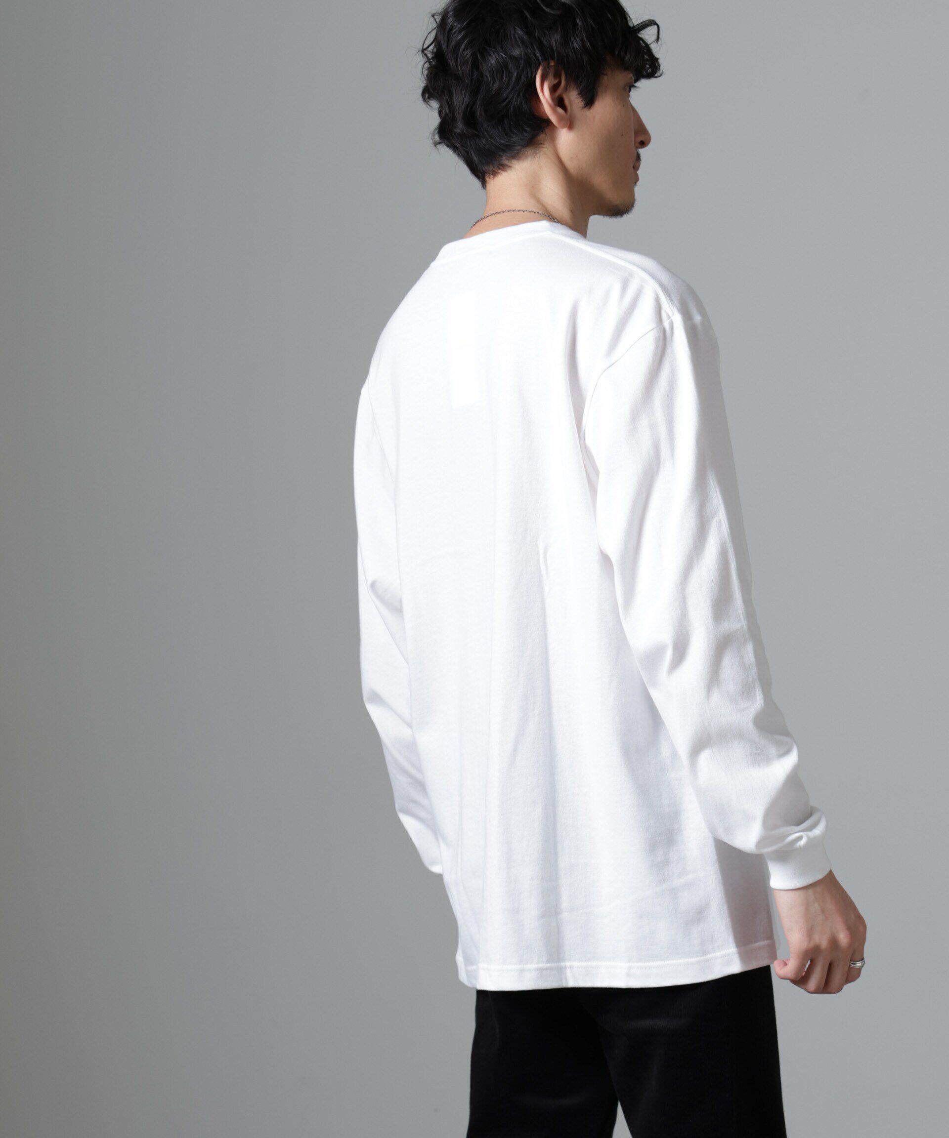 NANO universe「「着るアート」YUTAKA KAWAI ロングスリーブTEE」|Tシャツ・カットソー|