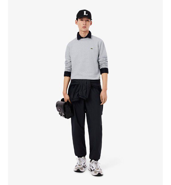 LACOSTE「エッセンシャルクルーネックスウェット」|スウェット・ジャージ|