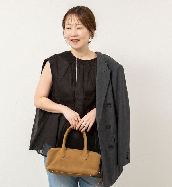 NOLLEY'S sophi「【MARILYN MOON/マリリーンムーン】sheer starched cottonブラウス」|シャツ・ブラウス|