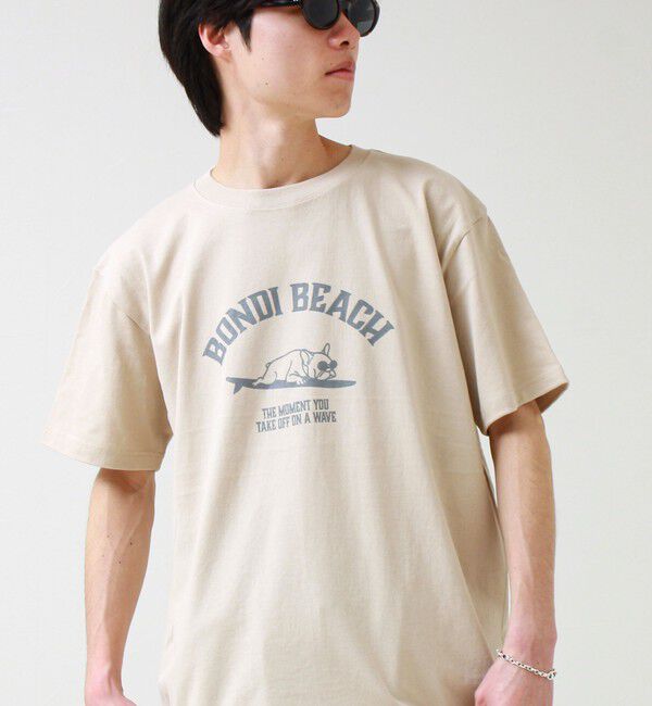 GLOSTER「【BONDI BEACH】T-shirts」|Tシャツ・カットソー|ベージュ