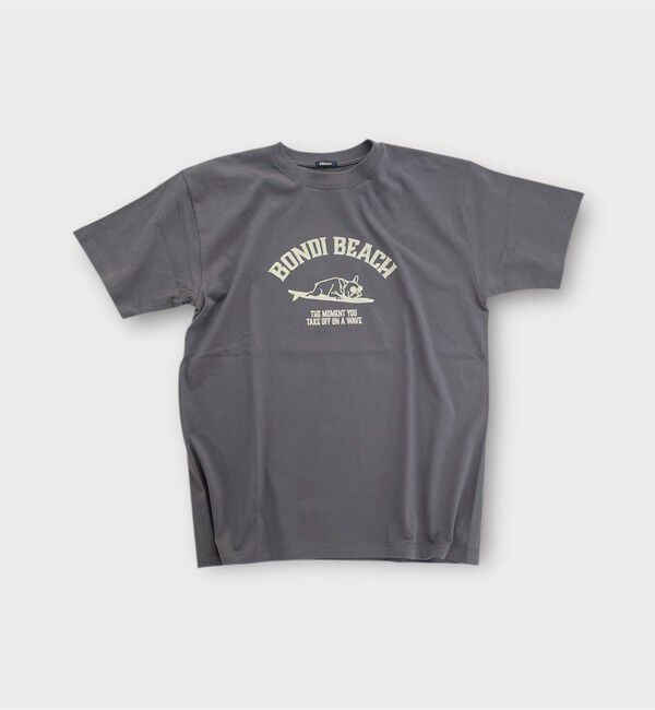 GLOSTER「【BONDI BEACH】T-shirts」|Tシャツ・カットソー|チャコールグレー