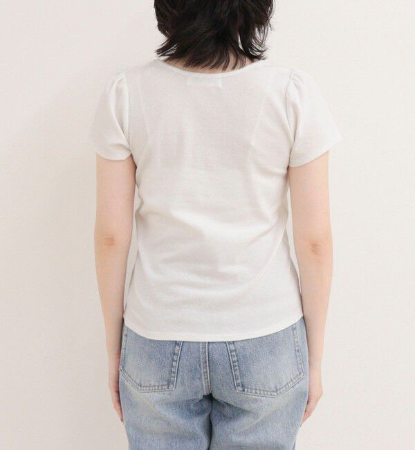 fredy emue「パフスリーブコンパクトTシャツ」|Tシャツ・カットソー|