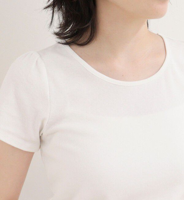 fredy emue「パフスリーブコンパクトTシャツ」|Tシャツ・カットソー|