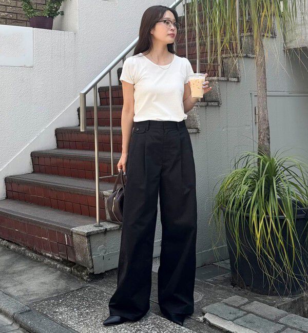 fredy emue「パフスリーブコンパクトTシャツ」|Tシャツ・カットソー|