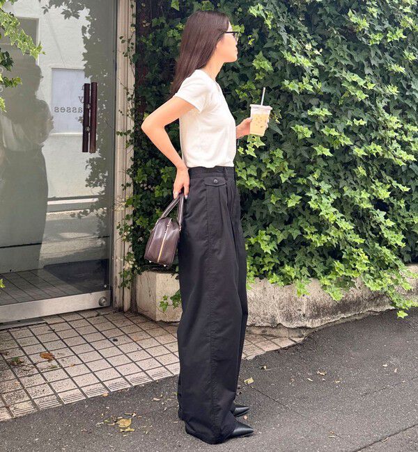 fredy emue「パフスリーブコンパクトTシャツ」|Tシャツ・カットソー|