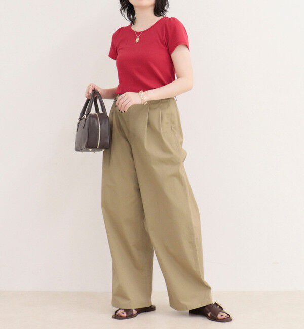 fredy emue「パフスリーブコンパクトTシャツ」|Tシャツ・カットソー|