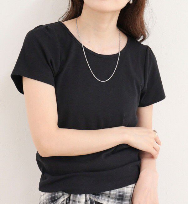 fredy emue「パフスリーブコンパクトTシャツ」|Tシャツ・カットソー|