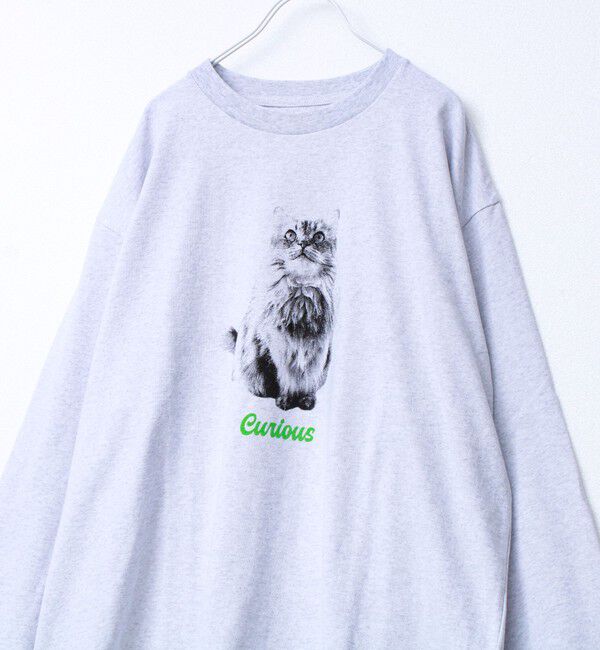 GLOSTER「【新デザイン】【DOG&CAT】NEW犬猫ロンT」|Tシャツ・カットソー|