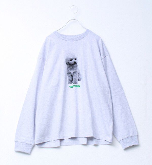 GLOSTER「【新デザイン】【DOG&CAT】NEW犬猫ロンT」|Tシャツ・カットソー|グレー系その他3